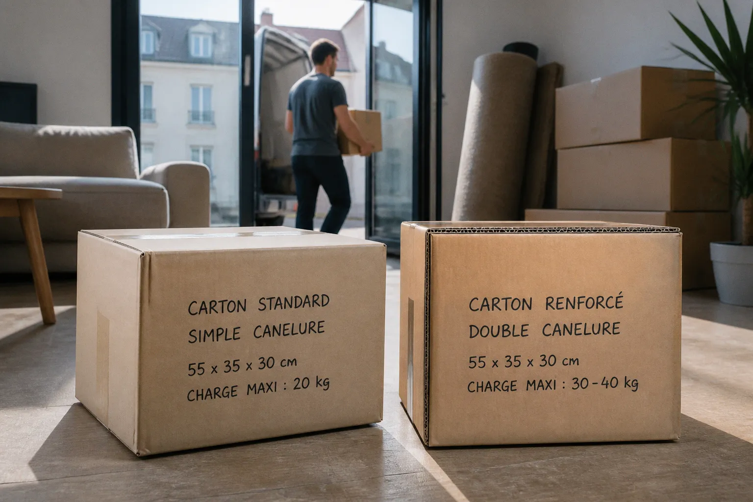 Carton standard ou renforcé : quelle option pour vos objets