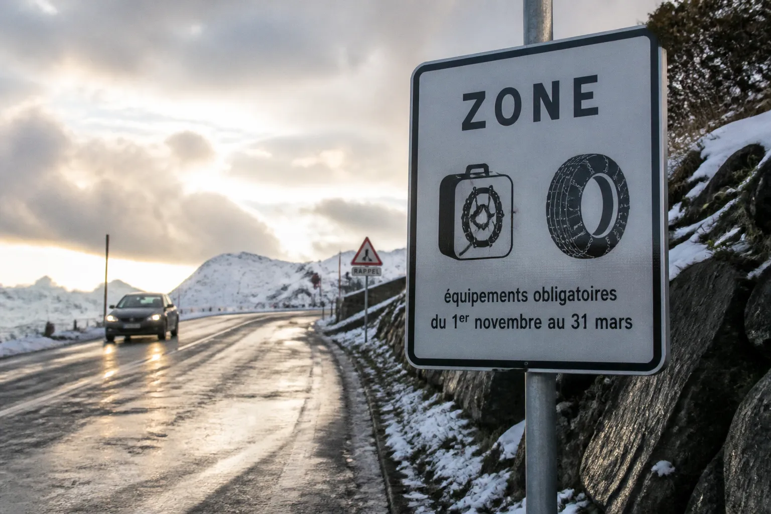 Chaînes ou chaussettes neige : quel équipement choisir ?