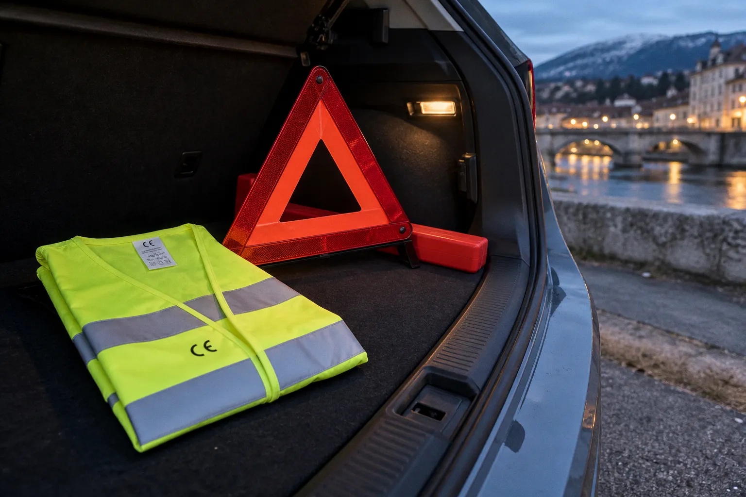 Équipement obligatoire en voiture de location : les indispensables