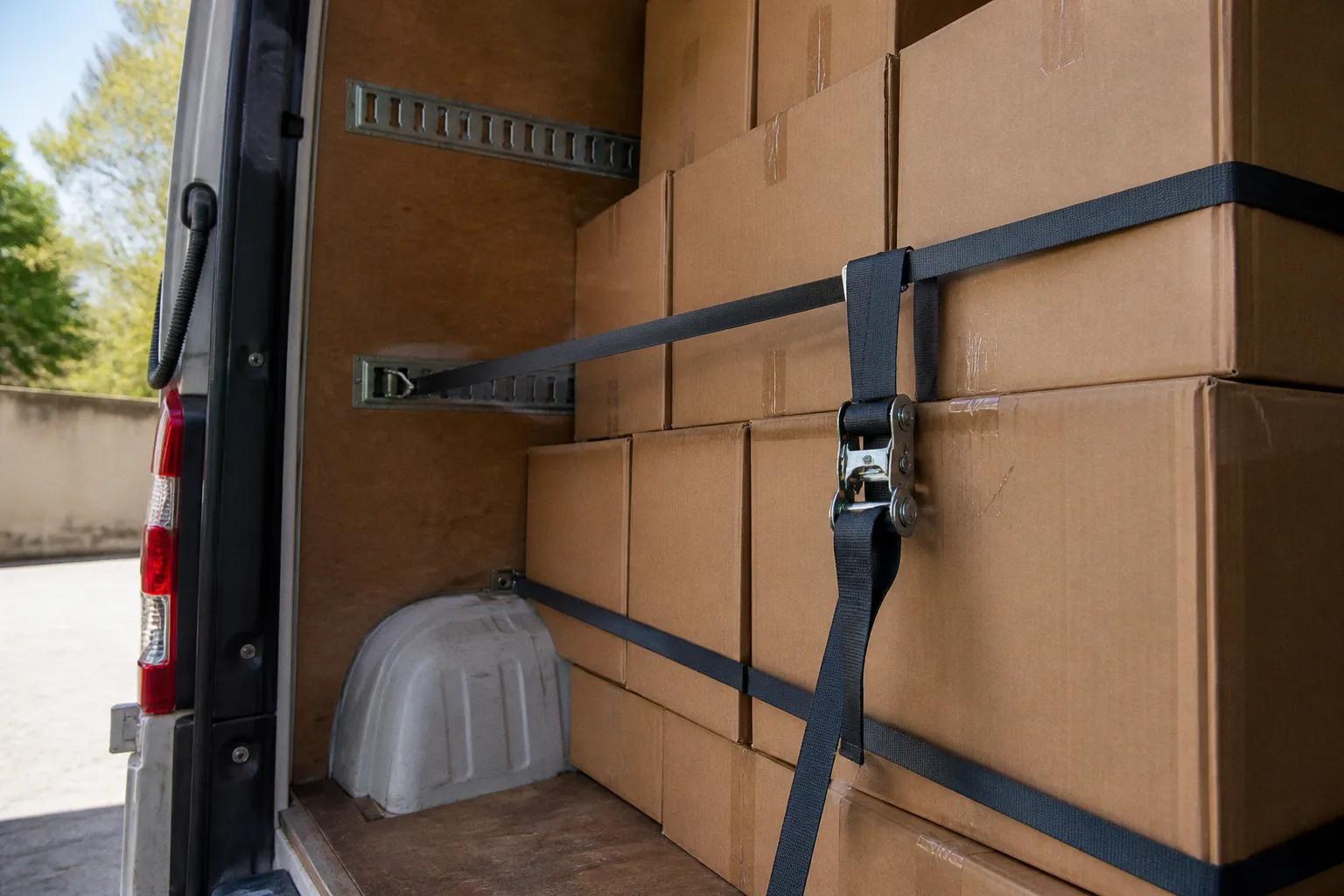 Sécurisation des cartons en camion : notre test de stabilité